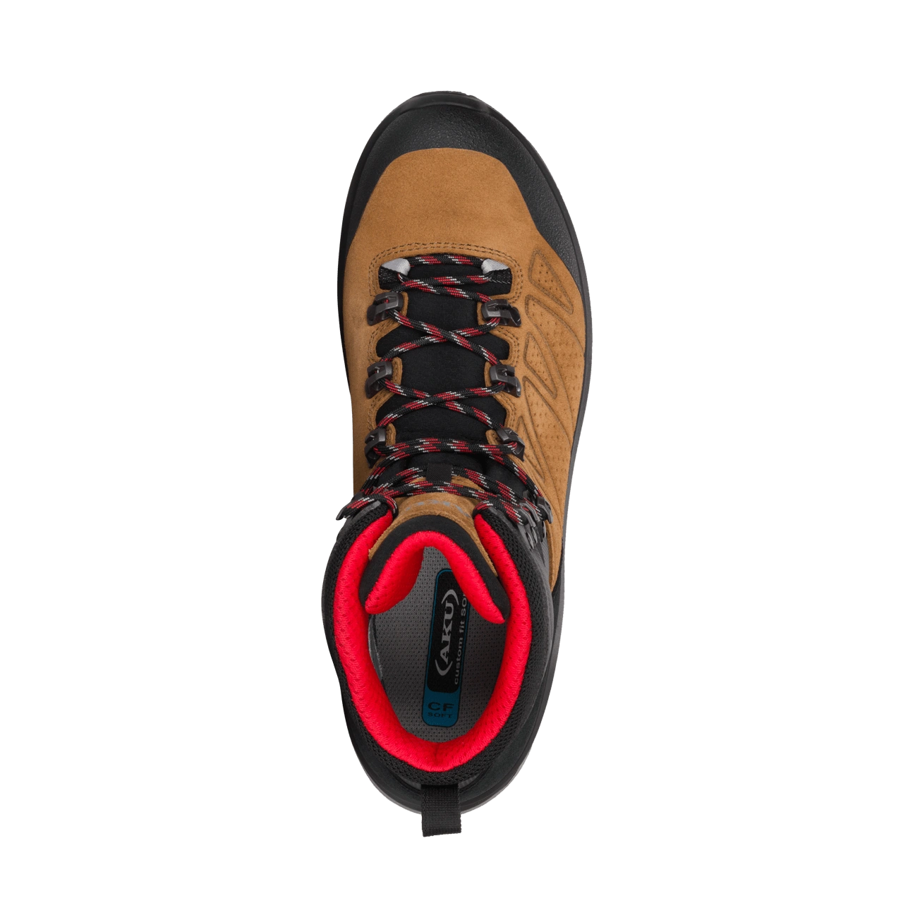 Adapta SD GTX: ¡Pasión Ruggine! Un toque Rosso para tu aventura marrón, con la bota perfecta.
